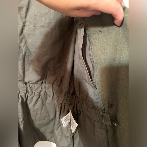 ARITZIA WILFRED FREE Ruby Utility Polyester Filled Olive Green Jacket EUC - Picture 8 of 10